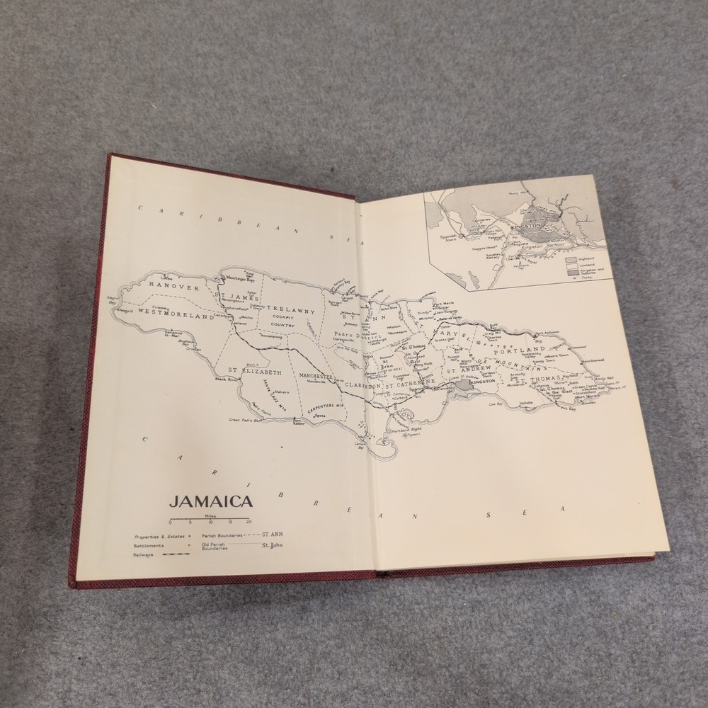 History of Jamaica Clinton V Black 1965 Revised Hardcover Collins Illustrated - Picture 3 of 6